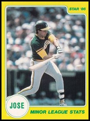 2 Jose Canseco - Minor League Stats